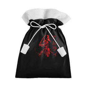 Подарочный 3D мешок с принтом Японские иероглифы - самурай в Кировске, 100% полиэстер | Размер: 29*39 см | Тематика изображения на принте: азия | воин | катана | меч | сегун | сэнсэй | харакири | честь | японец | япония