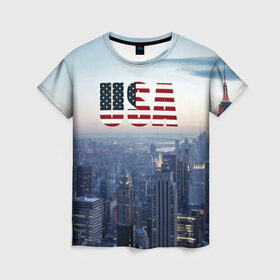 Женская футболка 3D с принтом Город New York в Кировске, 100% полиэфир ( синтетическое хлопкоподобное полотно) | прямой крой, круглый вырез горловины, длина до линии бедер | new york | америка | бейсбол | буквы n y | город | классная | логотип | мегаполис | надпись | нью йорк | нью йорк янкиз | прикольная картинка | сша | штаты | я люблю красивая | янки