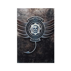 Обложка для паспорта матовая кожа с принтом Gears of War в Кировске, натуральная матовая кожа | размер 19,3 х 13,7 см; прозрачные пластиковые крепления | америка | череп