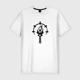 Мужская футболка премиум с принтом Darkest Dungeon в Кировске, 92% хлопок, 8% лайкра | приталенный силуэт, круглый вырез ворота, длина до линии бедра, короткий рукав | 