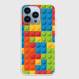 Чехол для iPhone 13 Pro с принтом Лего в Кировске,  |  | lego | tetris | детальки | лего | разноцветные
