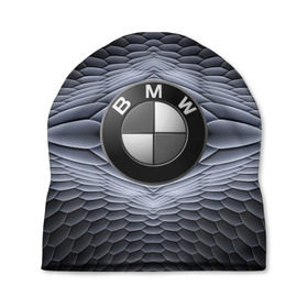 Шапка 3D с принтом BMW шестигранный фон в Кировске, 100% полиэстер | универсальный размер, печать по всей поверхности изделия | Тематика изображения на принте: bmw | авто | автомобиль | блатная | бмв | бумер | бэха | геометрия | иномарка | концерн | красивая | марка немецкая | машина | прикольная | пузыри | расцветка | солдат | тачила | форм | шестигранники
