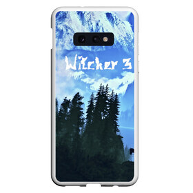 Чехол для Samsung S10E с принтом Witcher 3 в Кировске, Силикон | Область печати: задняя сторона чехла, без боковых панелей | gwent | gwent: the witcher card game | witcher 3 | ведьмак | гвинт | геральд | огонь | пламя