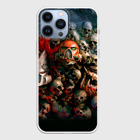 Чехол для iPhone 13 Pro Max с принтом WH40k черепа в Кировске,  |  | dawn | eldar | war | warhammer | wh | wh40k | вархаммер | ваха | эльдар | эльдары