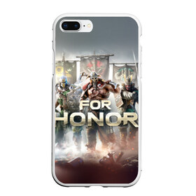 Чехол для iPhone 7Plus/8 Plus матовый с принтом For honor 4 в Кировске, Силикон | Область печати: задняя сторона чехла, без боковых панелей | Тематика изображения на принте: for honor | honor | samurai | templar | viking | vikings | викинг | крестоносец | самурай | тамплиер