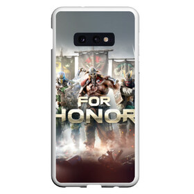 Чехол для Samsung S10E с принтом For honor 4 в Кировске, Силикон | Область печати: задняя сторона чехла, без боковых панелей | Тематика изображения на принте: for honor | honor | samurai | templar | viking | vikings | викинг | крестоносец | самурай | тамплиер