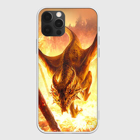 Чехол для iPhone 12 Pro Max с принтом Дракон в Кировске, Силикон |  | gwent | witcher | ведьмак | гвинт | геральт | дракон