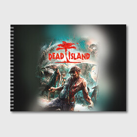 Альбом для рисования с принтом Dead island 8 в Кировске, 100% бумага
 | матовая бумага, плотность 200 мг. | dead | island | repticide | zombie | дэд айлэнд | зомби | мозги