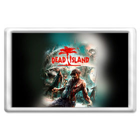 Магнит 45*70 с принтом Dead island 8 в Кировске, Пластик | Размер: 78*52 мм; Размер печати: 70*45 | dead | island | repticide | zombie | дэд айлэнд | зомби | мозги