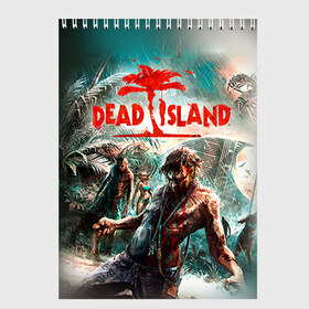 Скетчбук с принтом Dead island 8 в Кировске, 100% бумага
 | 48 листов, плотность листов — 100 г/м2, плотность картонной обложки — 250 г/м2. Листы скреплены сверху удобной пружинной спиралью | dead | island | repticide | zombie | дэд айлэнд | зомби | мозги