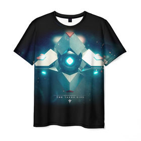 Мужская футболка 3D с принтом Destiny 4 в Кировске, 100% полиэфир | прямой крой, круглый вырез горловины, длина до линии бедер | destiny | дестени | дэстэни | космос
