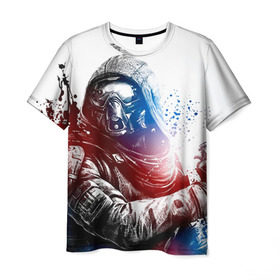 Мужская футболка 3D с принтом Destiny 5 в Кировске, 100% полиэфир | прямой крой, круглый вырез горловины, длина до линии бедер | destiny | дестени | дэстэни | космос