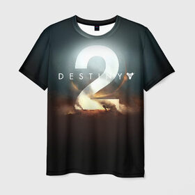 Мужская футболка 3D с принтом Destiny 12 в Кировске, 100% полиэфир | прямой крой, круглый вырез горловины, длина до линии бедер | destiny | дестени | дэстэни | космос
