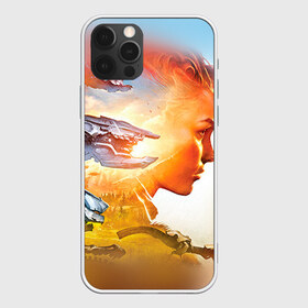 Чехол для iPhone 12 Pro Max с принтом HZD 3 в Кировске, Силикон |  | Тематика изображения на принте: dawn | horizon | zero | роботы