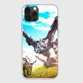 Чехол для iPhone 12 Pro Max с принтом HZD 7 в Кировске, Силикон |  | Тематика изображения на принте: dawn | horizon | zero | робот