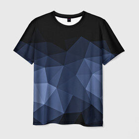 Мужская футболка 3D с принтом Abstraction в Кировске, 100% полиэфир | прямой крой, круглый вырез горловины, длина до линии бедер | abstraction | абстракция | геометрия | грани | изгиб | линии | полигоны | полосы | постель | розовый | сочетания | текстура | треугольники