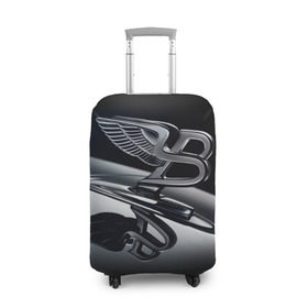 Чехол для чемодана 3D с принтом Bentley в Кировске, 86% полиэфир, 14% спандекс | двустороннее нанесение принта, прорези для ручек и колес | bentley | brand | britain | car | elite | expensive | limited | logo | mtorz | автомобиль | британия | бэнтли | дорогой | лимитед | логотип | марка | мторз | элитный