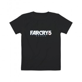 Детская футболка хлопок с принтом Far Cry 5 в Кировске, 100% хлопок | круглый вырез горловины, полуприлегающий силуэт, длина до линии бедер | 
