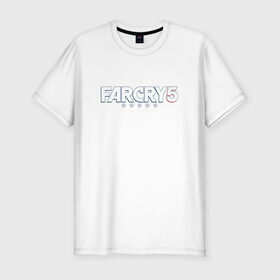 Мужская футболка премиум с принтом Far Cry 5 в Кировске, 92% хлопок, 8% лайкра | приталенный силуэт, круглый вырез ворота, длина до линии бедра, короткий рукав | 