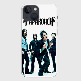 Чехол для iPhone 13 mini с принтом Paparoach 5 в Кировске,  |  | Тематика изображения на принте: papa | papa roach | roach | альтернативный | группа | джекоби шэддикс | джерри хортон | метал | ню | нюметал | палермо | папа | папароач | папароч | роач | рок | роч | рэп | хард | хардрок | эсперанс