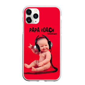 Чехол для iPhone 11 Pro матовый с принтом Paparoach 7 в Кировске, Силикон |  | papa roach | roach | папа роач | папароач | папароч | роач | роч