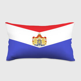 Подушка 3D антистресс с принтом Флаг и герб Голландии в Кировске, наволочка — 100% полиэстер, наполнитель — вспененный полистирол | состоит из подушки и наволочки на молнии | амстердам | голландия | европа