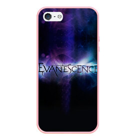 Чехол для iPhone 5/5S матовый с принтом Evanescence 2 в Кировске, Силикон | Область печати: задняя сторона чехла, без боковых панелей | Тематика изображения на принте: evanescence | fallen | the open door | джен маджура | иванесенс | тим маккорд | трой маклоухорн | уилл хант | эванесенс | эми ли