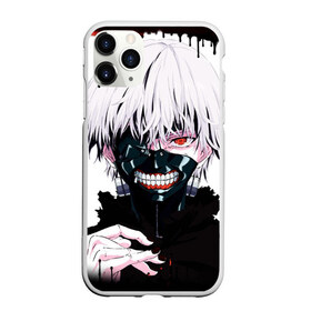 Чехол для iPhone 11 Pro Max матовый с принтом Канеки в Кировске, Силикон |  | anime | ghoul | tokyo | tokyo ghoul | гуль