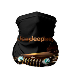 Бандана-труба 3D с принтом Jeep в Кировске, 100% полиэстер, ткань с особыми свойствами — Activecool | плотность 150‒180 г/м2; хорошо тянется, но сохраняет форму | brand | car | chrysler | jeep | logo | usa | автомобиль | джип | крайслер | логотип | марка | сша
