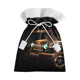 Подарочный 3D мешок с принтом Jeep в Кировске, 100% полиэстер | Размер: 29*39 см | brand | car | chrysler | jeep | logo | usa | автомобиль | джип | крайслер | логотип | марка | сша