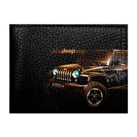 Обложка для студенческого билета с принтом Jeep в Кировске, натуральная кожа | Размер: 11*8 см; Печать на всей внешней стороне | brand | car | chrysler | jeep | logo | usa | автомобиль | джип | крайслер | логотип | марка | сша