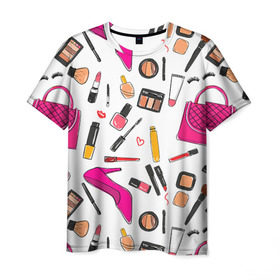 Мужская футболка 3D с принтом Барби 9 в Кировске, 100% полиэфир | прямой крой, круглый вырез горловины, длина до линии бедер | barbie | барби | девочка | девушка | кукла