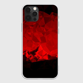 Чехол для iPhone 12 Pro Max с принтом crystal abstract в Кировске, Силикон |  | abstract | gray | lowpoly | polygon | triangle | абстракция | геометрия | полигоны | треугольники