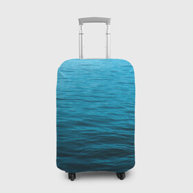 Чехол для чемодана 3D с принтом Море в Кировске, 86% полиэфир, 14% спандекс | двустороннее нанесение принта, прорези для ручек и колес | sea | вода | волны | глубина | дайвинг | лето | океан | отдых | отпуск | пляж | солнце