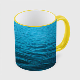 Кружка 3D с принтом Море в Кировске, керамика | ёмкость 330 мл | Тематика изображения на принте: sea | вода | волны | глубина | дайвинг | лето | океан | отдых | отпуск | пляж | солнце