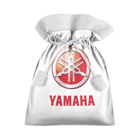 Подарочный 3D мешок с принтом Yamaha в Кировске, 100% полиэстер | Размер: 29*39 см | brand | car | japanese | logo | motorcycle | sign | yamaha | автомобиль | знак | логотип | марка | мотоцикл | ямаха | японская