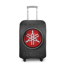 Чехол для чемодана 3D с принтом Yamaha в Кировске, 86% полиэфир, 14% спандекс | двустороннее нанесение принта, прорези для ручек и колес | beautiful | brand | car | girl | japanese | logo | motorcycle | mountains | nature | sign | sports | white | yamaha | автомобиль | знак | логотип | марка | мотоцикл | ямаха | японская