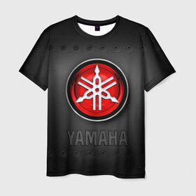 Мужская футболка 3D с принтом Yamaha в Кировске, 100% полиэфир | прямой крой, круглый вырез горловины, длина до линии бедер | beautiful | brand | car | girl | japanese | logo | motorcycle | mountains | nature | sign | sports | white | yamaha | автомобиль | знак | логотип | марка | мотоцикл | ямаха | японская