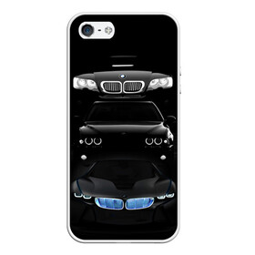 Чехол для iPhone 5/5S матовый с принтом BMW в Кировске, Силикон | Область печати: задняя сторона чехла, без боковых панелей | bmw | авто | бмв | магина | марка