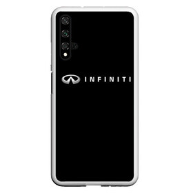 Чехол для Honor 20 с принтом Infiniti в Кировске, Силикон | Область печати: задняя сторона чехла, без боковых панелей | авто | инфинити | марка | машина