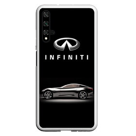 Чехол для Honor 20 с принтом Infiniti в Кировске, Силикон | Область печати: задняя сторона чехла, без боковых панелей | авто | инфинити | марка | машина