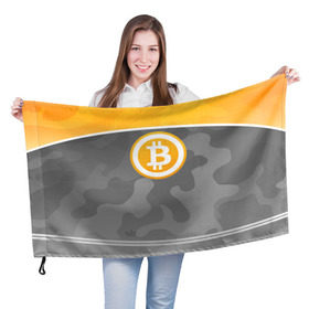 Флаг 3D с принтом Black Milk Bitcoin - Биткоин в Кировске, 100% полиэстер | плотность ткани — 95 г/м2, размер — 67 х 109 см. Принт наносится с одной стороны | bitcoin | black milk | ethereum | etherium | litecoin | биткоин | крипта | крипто | криптовалюта | лайткоин | майнер | майнинг | эфир