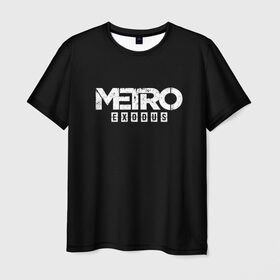 Мужская футболка 3D с принтом METRO: Exodus в Кировске, 100% полиэфир | прямой крой, круглый вырез горловины, длина до линии бедер | horror | metro | metro 2033 | redux | игра | метро | хоррор