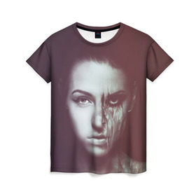 Женская футболка 3D с принтом Chelsea Grin 1 в Кировске, 100% полиэфир ( синтетическое хлопкоподобное полотно) | прямой крой, круглый вырез горловины, длина до линии бедер | chelsea grin