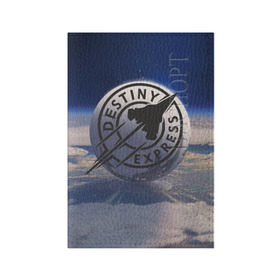 Обложка для паспорта матовая кожа с принтом Destiny Express в Кировске, натуральная матовая кожа | размер 19,3 х 13,7 см; прозрачные пластиковые крепления | 