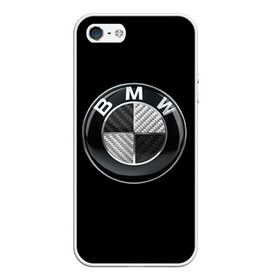 Чехол для iPhone 5/5S матовый с принтом BMW в Кировске, Силикон | Область печати: задняя сторона чехла, без боковых панелей | bmw | brand | car | germany | logo | автомобиль | бмв | германия | логотип | марка
