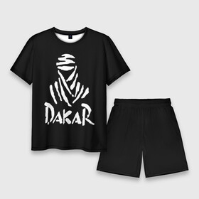 Мужской костюм с шортами 3D с принтом Dakar в Кировске,  |  | Тематика изображения на принте: dakar | desert | logo | race | rally | sign | гонки | дакар | знак | логотип | пустыня | ралли