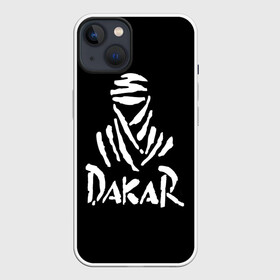 Чехол для iPhone 13 с принтом Dakar в Кировске,  |  | dakar | desert | logo | race | rally | sign | гонки | дакар | знак | логотип | пустыня | ралли