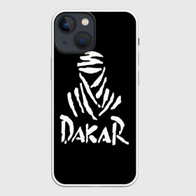 Чехол для iPhone 13 mini с принтом Dakar в Кировске,  |  | Тематика изображения на принте: dakar | desert | logo | race | rally | sign | гонки | дакар | знак | логотип | пустыня | ралли
