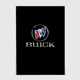 Постер с принтом Buick в Кировске, 100% бумага
 | бумага, плотность 150 мг. Матовая, но за счет высокого коэффициента гладкости имеет небольшой блеск и дает на свету блики, но в отличии от глянцевой бумаги не покрыта лаком | america | american | brand | buick | cars | logo | sign | usa | автомобили | америка | американские | знак | логотип | марка | сша